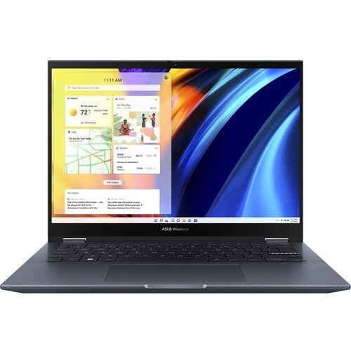 Asus Ноутбук ASUS Vivobook S 14 Flip TN3402QA-LZ177 90NB0WT1-M00860 Blue 14 FHD Touch Ryzen 5 5600H8Gb512Gb PCISSDAMD RadeonDOS 6410000₽