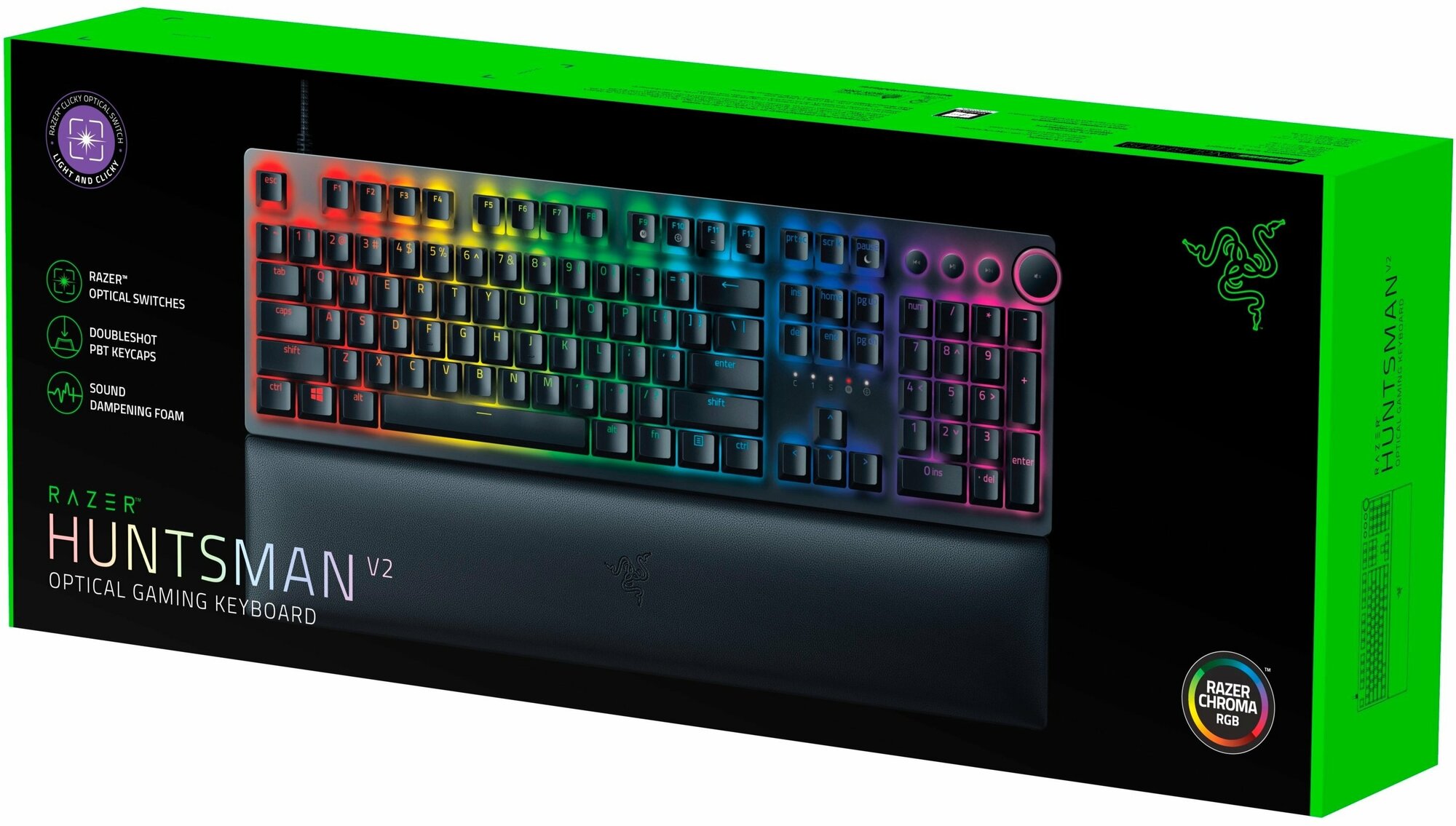 Клавиатура Razer Huntsman V2 Red Switch (RZ03-03930700-R3R1) - фото №9