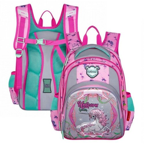 Рюкзак каркасный 39 х 29 х 17 см, Across 230, розовый ACR22-230-10