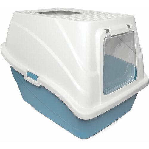 Туалет от бренда Triol Топ серо-голубой закрытый 53х42х40 сантиметров 5255₽