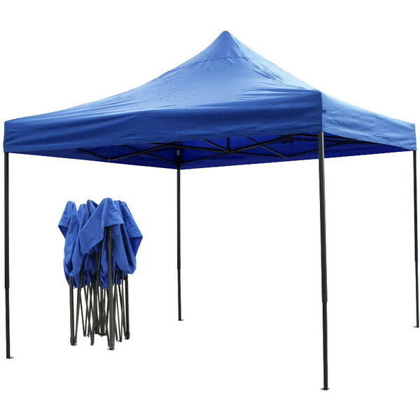 Тент-шатер «Отдых» раздвижной 3*3*25м синий