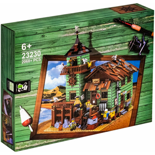 Конструктор Старый рыболовный магазин из 2068 деталей