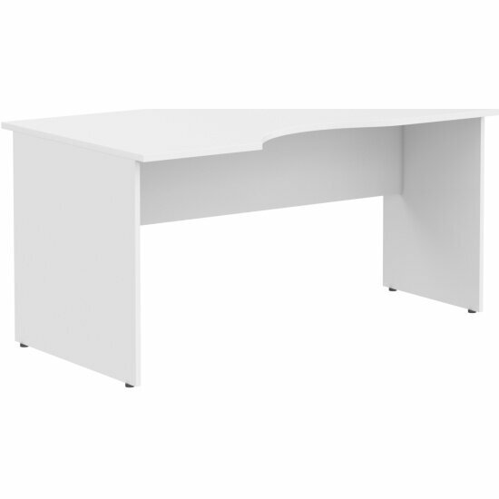 Стол письменный Skyland криволинейный СА-2Л Беларусь Белый 1400*900(720)*755 IMAGO