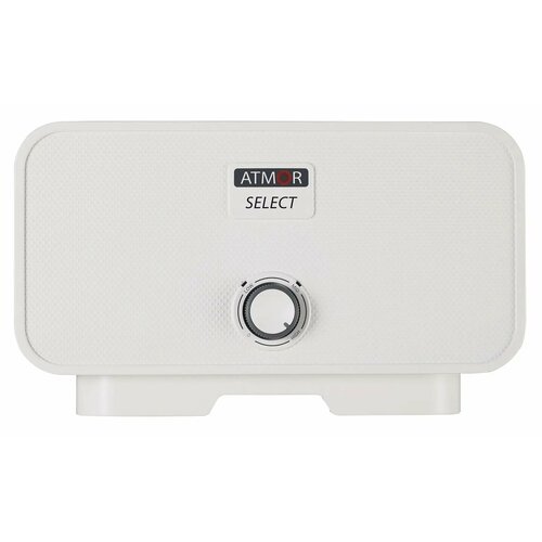 Водонагреватель проточный для ванной и кухни Atmor Select 5 кВт бежевый проточный газовый водонагреватель 27 5 квт bosch wtd 15 ame 7736502893