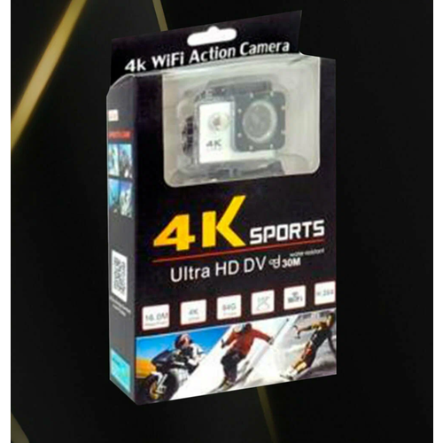 Экшн Камера 4K Sports Ultra HD DV c Wi-Fi экшн камера 4k с wi fi двойной экран спортивная экшн камера оптовая продажа спортивная камера высокого качества