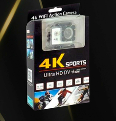 Экшн Камера 4K Sports Ultra HD DV c Wi-Fi