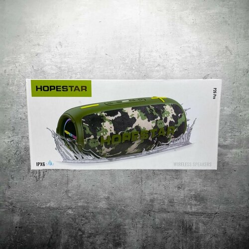 Беспроводная колонка Hopestar P26 Pro камуфляж 350000₽