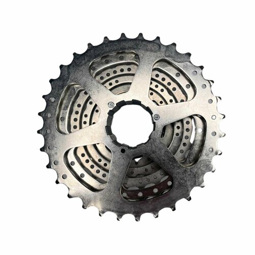 кассета hg41 8 скоростей 11 30т Кассета Shimano HG41, 8 скоростей Серебристая