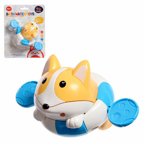 Игрушка заводная водоплавающая Корги цвета микс 900₽