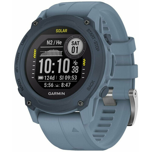 Смарт часы подводный компьютер для дайверов Garmin Descent G1 Solar Hurricane Blue 010-02604-13 Европа 6999000₽