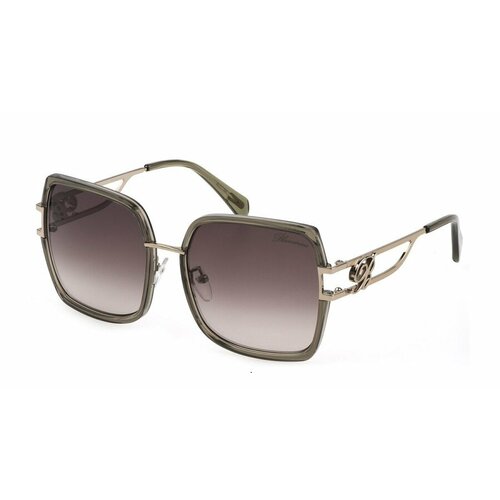 Солнцезащитные очки Blumarine, коричневый, серый