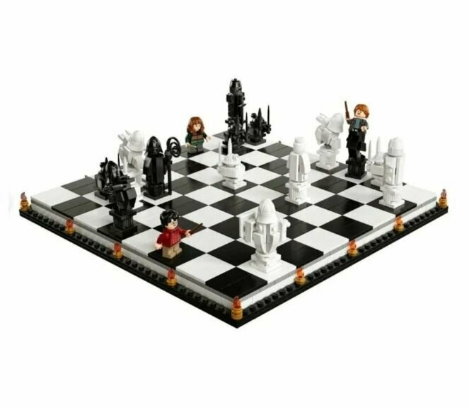 Конструктор Гарри Поттер "Волшебные шахматы" 876 деталей