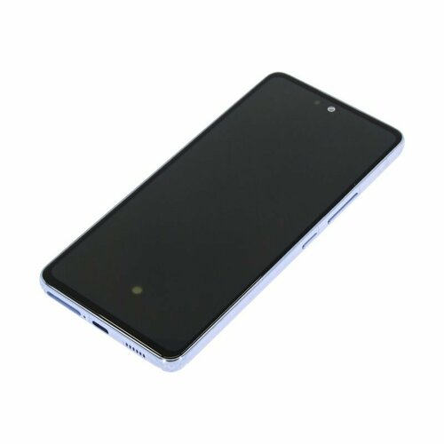 Дисплей для Samsung A536 Galaxy A53 5G (в сборе с тачскрином) в рамке, синий, AAA дисплей для samsung a536 galaxy a53 5g в сборе с тачскрином в рамке белый aaa