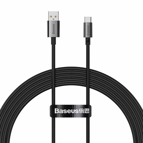 Baseus Кабель Baseus Superior Series Fast Charging Data Cable USB - Type-C 100W 2m P10320102114-02 черный 458₽