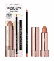 Набор косметики для макияжа губ Anastasia Beverly Hills VELVET-MATTE LIP DUO оттенок: BLUSH BROWN+DEEP TAUPE