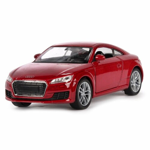 Модель машины Kinsmart 2014 Audi TT Coupe, инерционная, металл, открываются двери, 4,75 дюйма (43695D) машинка модель audi tt coupe 2008 в коробке цвет в ассортименте