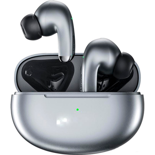 Беспроводные наушники Lenovo LP5 серебристый 2350₽