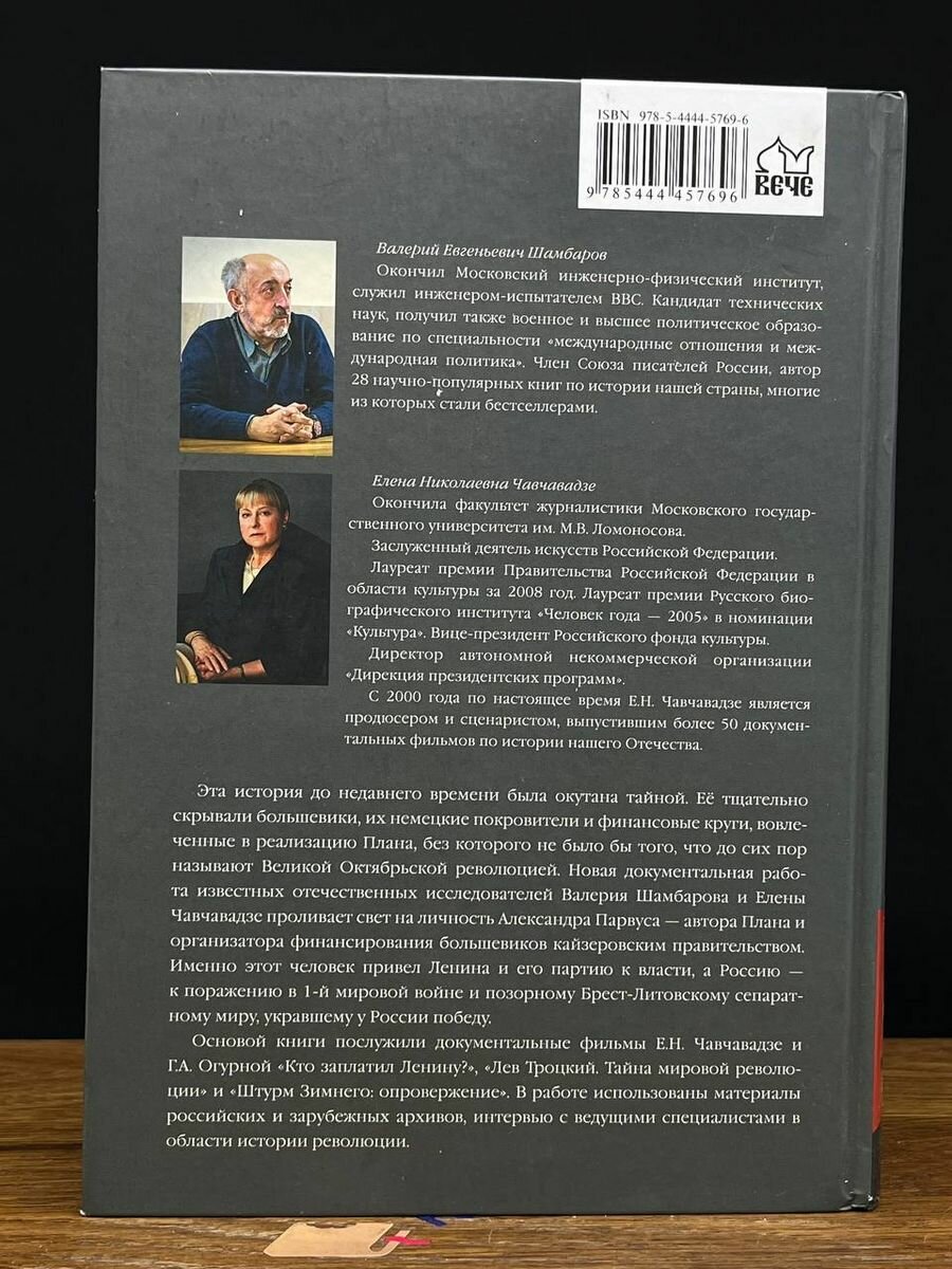 Кто заплатил Ленину? (Шамбаров Валерий Евгеньевич, Чавчавадзе Елена Николаевна (соавтор)) - фото №8