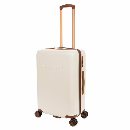 Чемодан Bugatti 30 л размер S бежевый 35660₽