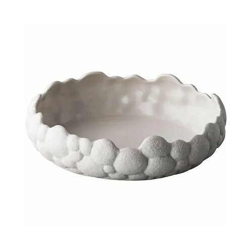 Тарелка Ро Дизайн Бай Кевала с бортом керамика D200 H55мм белый 6700₽