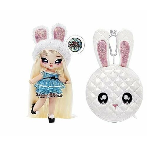 Кукла Na! Na! Na! Surprise 2 в 1 Alice Hops белый кролик. Cuties Series Bunny кукла na na na surprise 2 в 1 glam series alice hops 19 см 575368 rose
