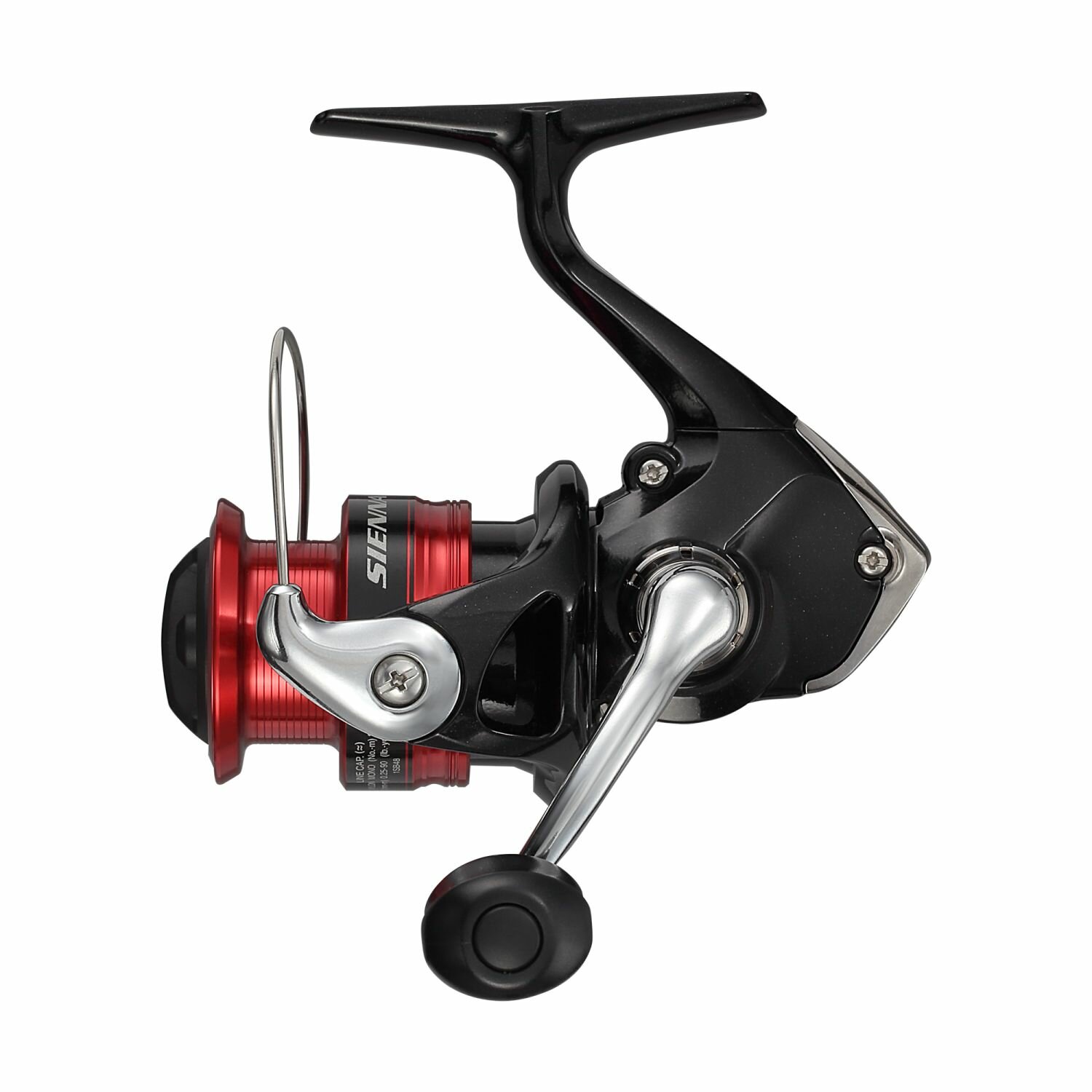 Катушка рыболовная Shimano Sienna FG 2500 без коробки с леской 0,260мм, для рыбалки на щуку, окуня, судака, голавля, жереха, форели / безынерционная / джиг