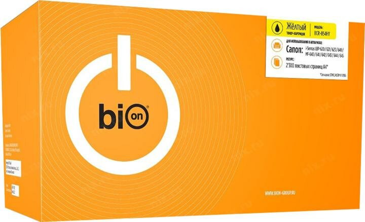 Bion Cartridge 054HY Картридж для Canon i-Sensys LBP-620/621/623/640/MF-640/641/642/643/644/645 (2'300 стр.) Желтый