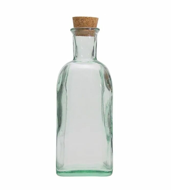 Бутылка стеклянная с пробкой 0,5л