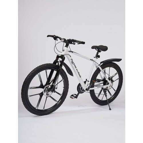 Горный взрослый велосипед Team Klasse B-10-C, белый, диаметр колес 27,5 дюймов
