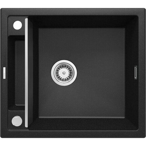 Мойка кухонная гранитная DEANTE MAGNETIC 565022 см с сифоном графит 30488₽