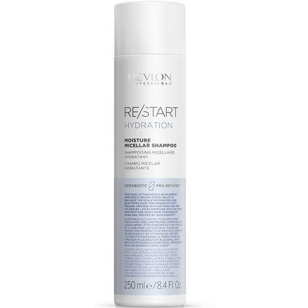 Revlon ReStart Hydration Moisture Micella, Шампунь мицеллярный для нормальных и сухих волос, 250 мл