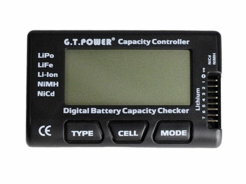 Измеритель емкости Li-Po аккумуляторов G.T.Power GTP-51