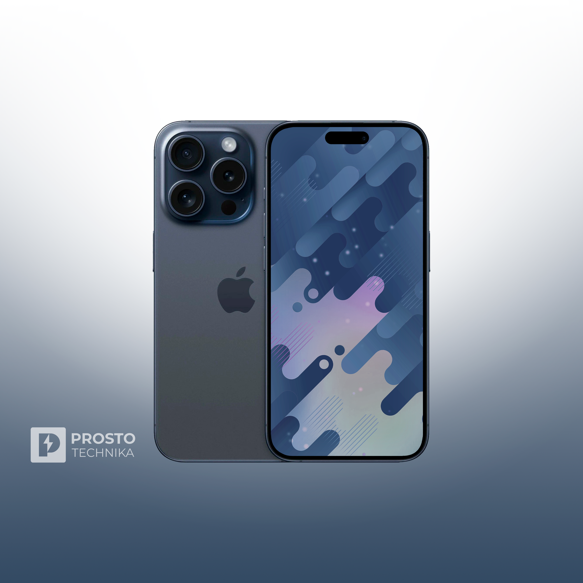 Смартфон Apple iPhone 15 Pro 128 ГБ, Dual: nano SIM + eSIM, синий титан