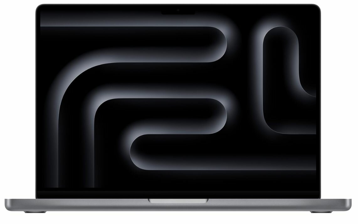 Ноутбук Apple MacBook Pro 14 (2023), M3, 8/512Gb, SSD, (MTL73), Space Gray Русская клавиатура (Гравировка)
