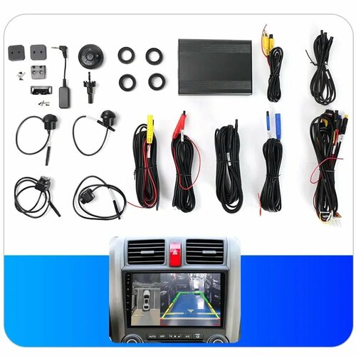 Универсальная камера MEKEDE 360 с декодером нет необходимости добавлять чип 360 поддерживает все автомобили 1080P AHD динамическая камера резервная камера 360 A Option 11273₽