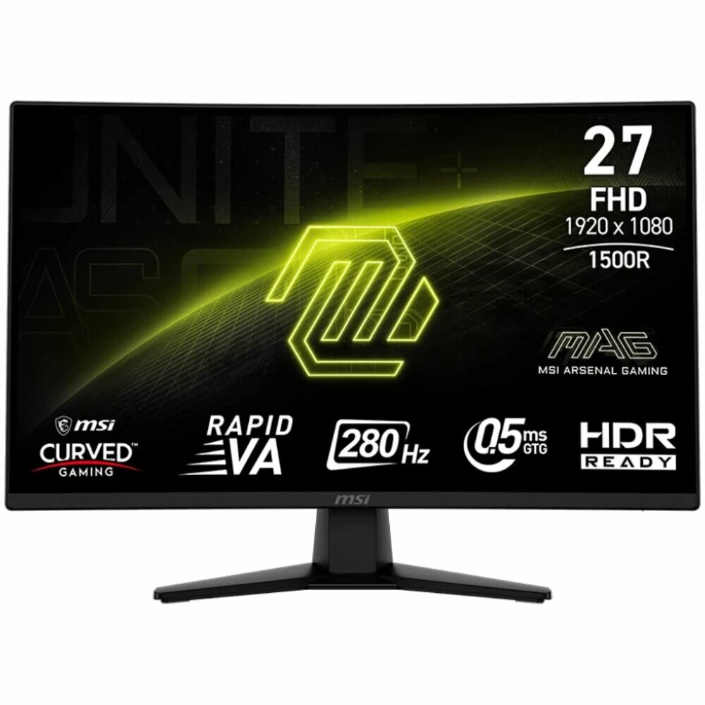 Монитор 27" MSI MAG 274CXF VA 1920x1080 0.5ms HDMI DisplayPort USB Type-C