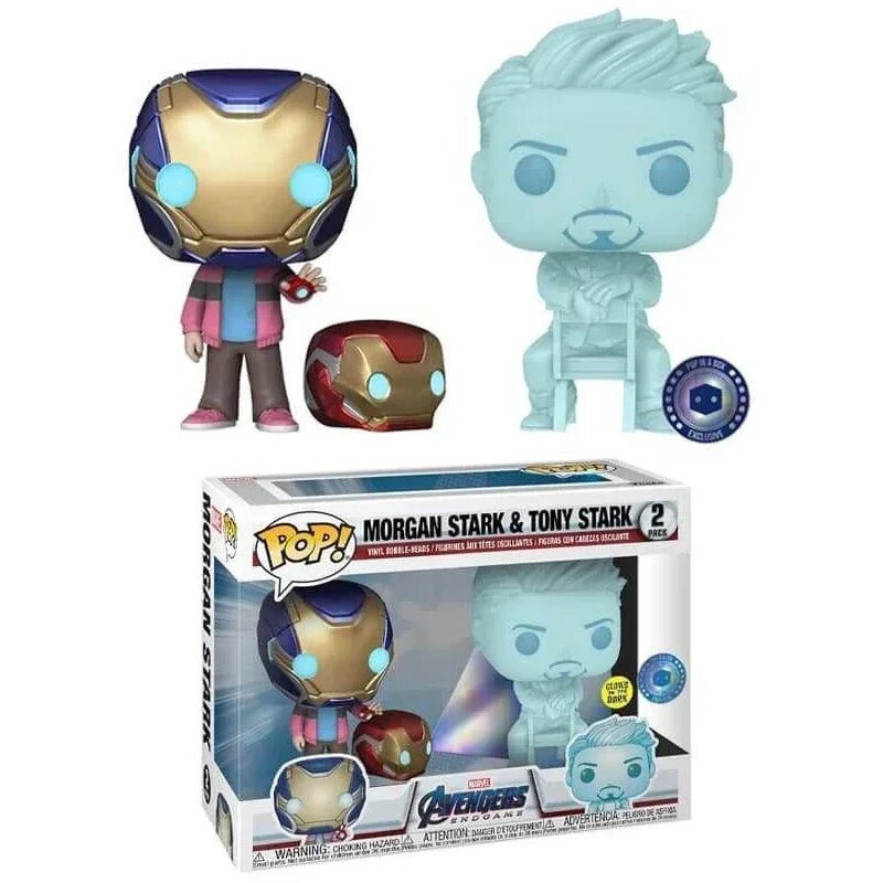 Funko Marvels Железный человек Старк Морган Старк и Тони Старк 2