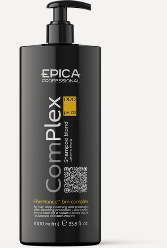 Изображение товара EPICA Professional ComPlex PRO — шампунь глубокого очищения после процедуры обесцвечивания, 1000 мл