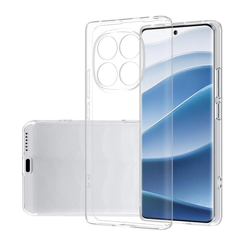Чехол прозрачный для Xiaomi Redmi Note 14 Pro 5G/Xiaomi Redmi Note 14 Pro+ (Сяоми Редми Нот 14 Про / Редми Нот 14 Про+)
