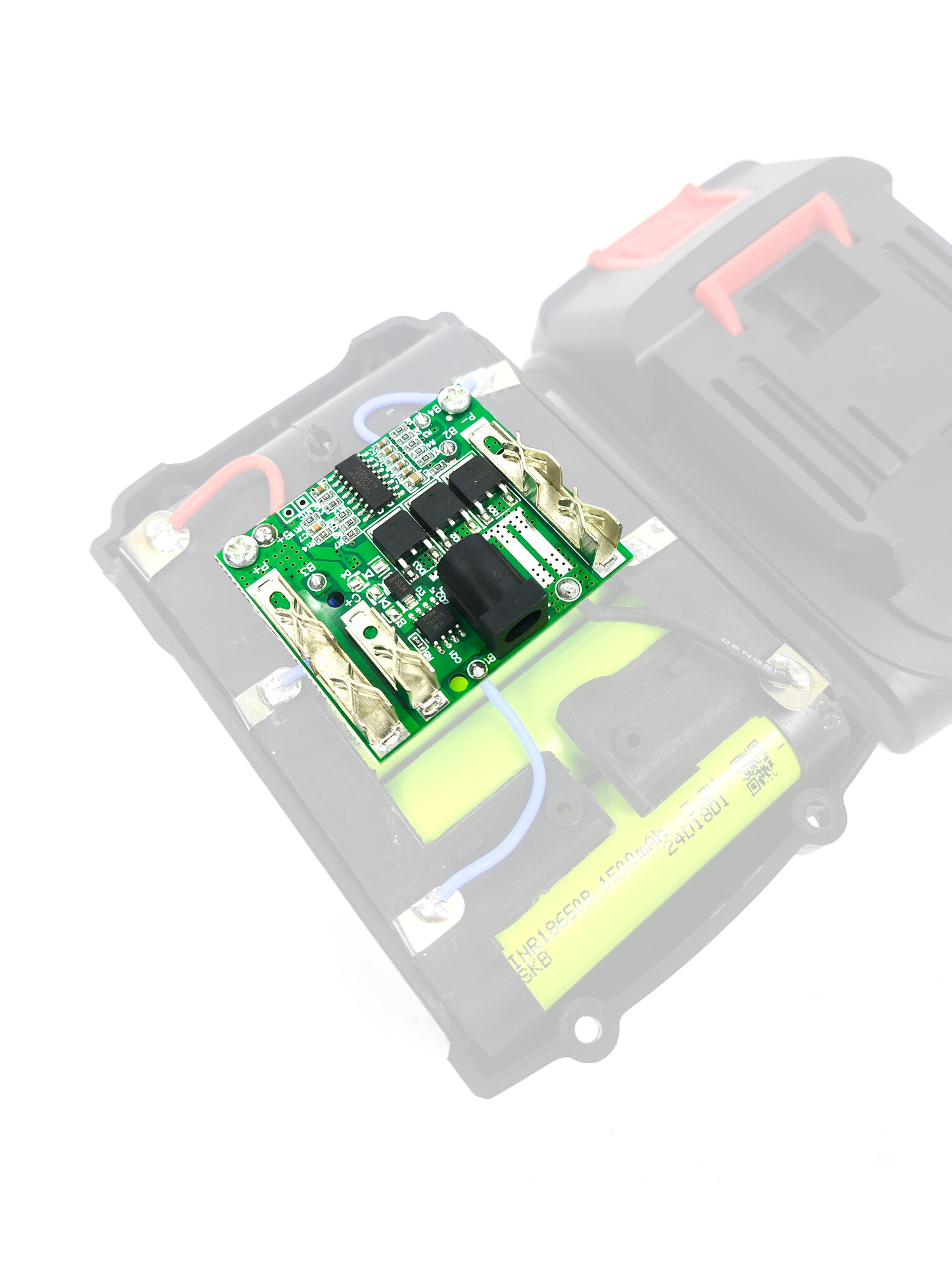 BMS 5s 21V Li-ion контроллер заряда для аккумуляторов для электроинструментов на 5 ячеек — фото 1