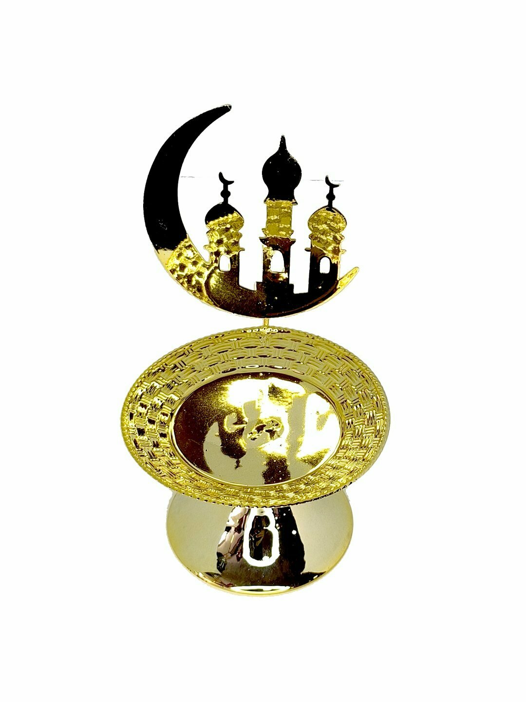 Финиковая посуда для Рамадана, с узорами Синий