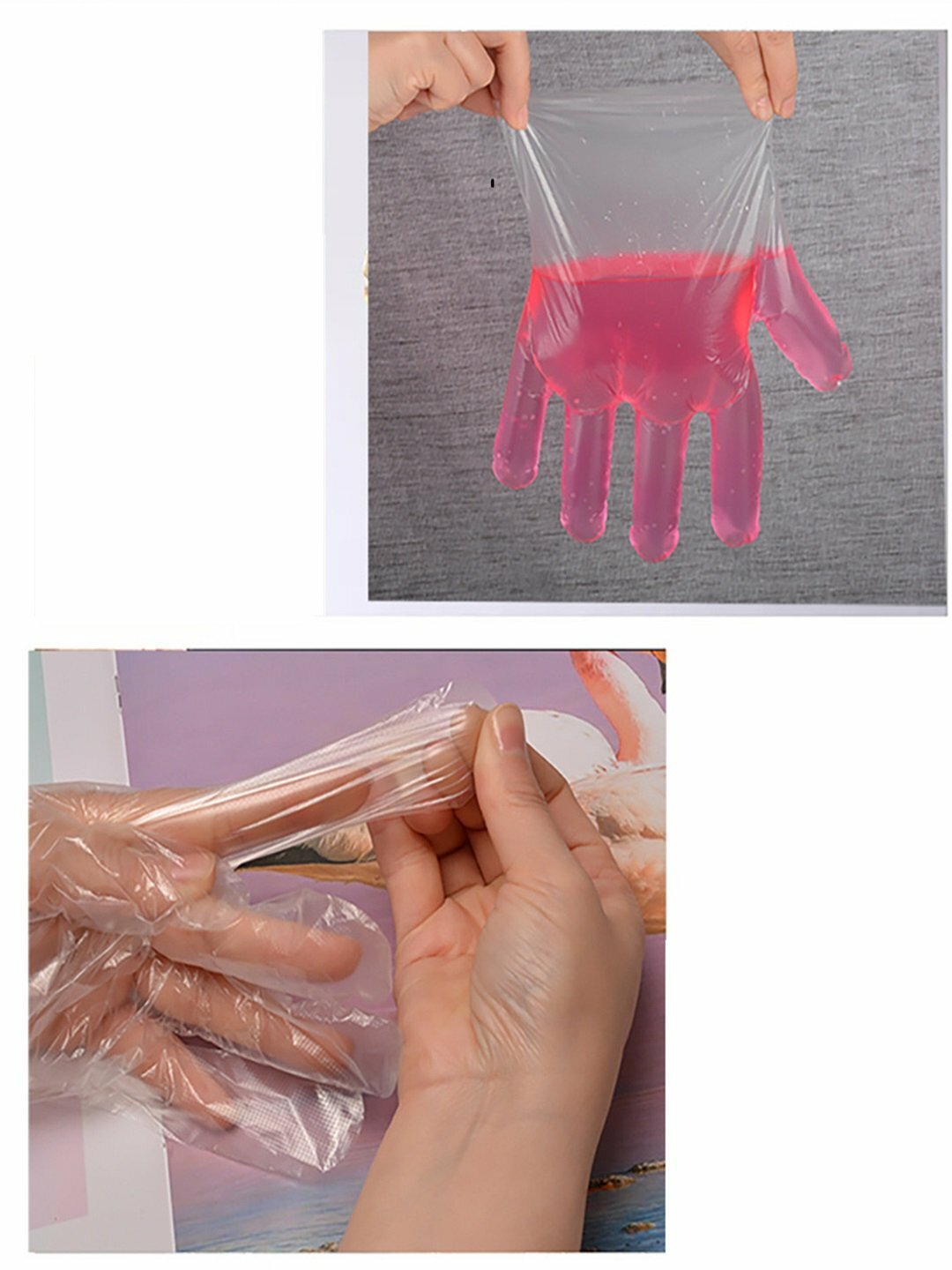 Перчатки одноразовые полиэтиленовые, 100 штук — фото 1