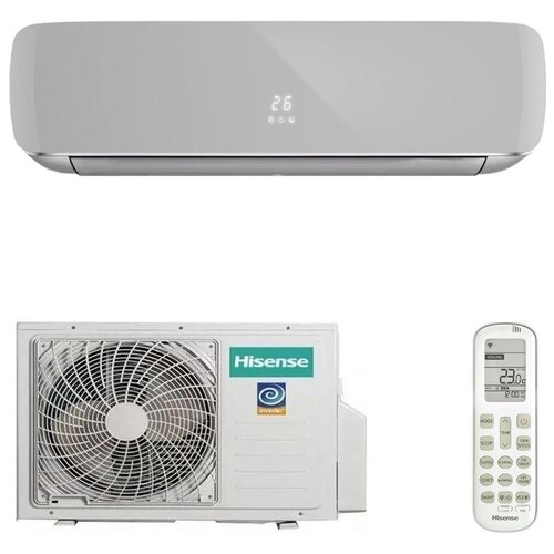 Сплит-система Hisense AS-13UW4RYDTG03G(S)/AS-13UW4RYDTG03W(S) Crystal Silver DC Inverter