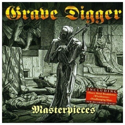 grave digger – fields of blood cd Компакт-диски, GUN, GRAVE DIGGER - Masterpieces (CD)