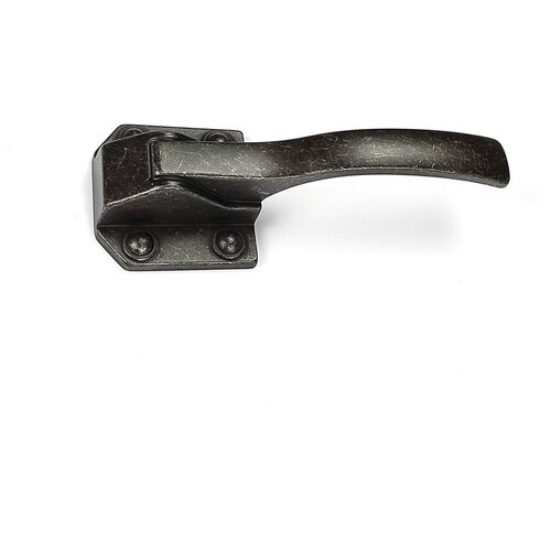 Ручка-скоба Giusti, Черное железо, винтаж, 32/141 мм, Аутентик, Италия