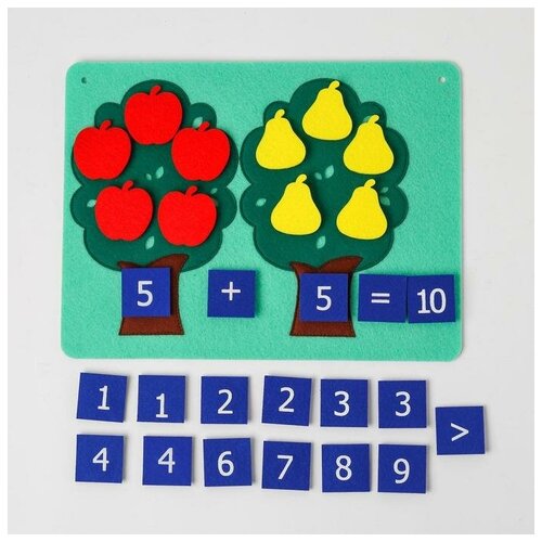 Фетров Развивающий планшет «Два дерева»