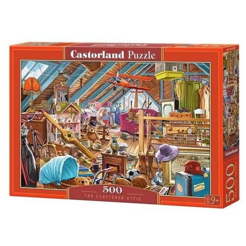 Пазл 500 элементов Захламленный чердак Castorland 5137773 . пазл castorland 500 элементов порт