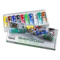 Масляные Winsor&Newton Набор красок масляных Winsor&Newton WINTON Tube Set, 37мл, 10 цветов