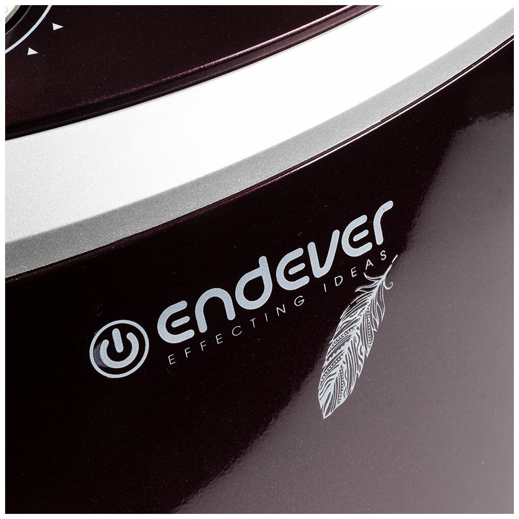 Отпариватель для одежды Endever Odyssey Q-7 фиолетовый - фотография № 6