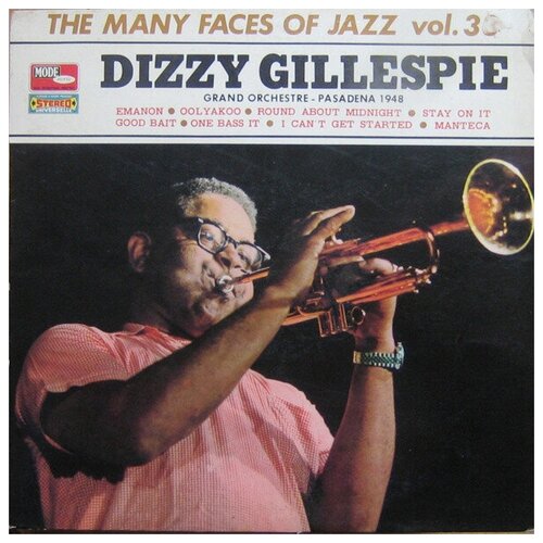 Dizzy Gillespie – Grand Orchestre - Pasadena 1948 (LP rare!) katie gillespie sidney crosby